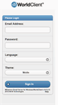 Mobile Screenshot of mail.thecmp.org
